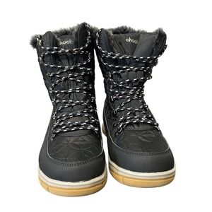 Chooka Women's Insulated Belltown Mid Faux Fur Winter Boots Size 8 Snow Rain